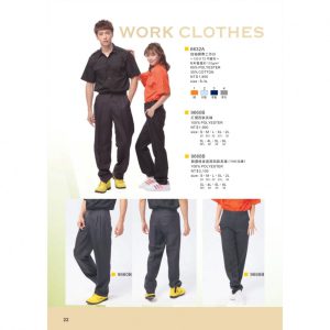 木居｜短袖肩帶工作衫 6632A