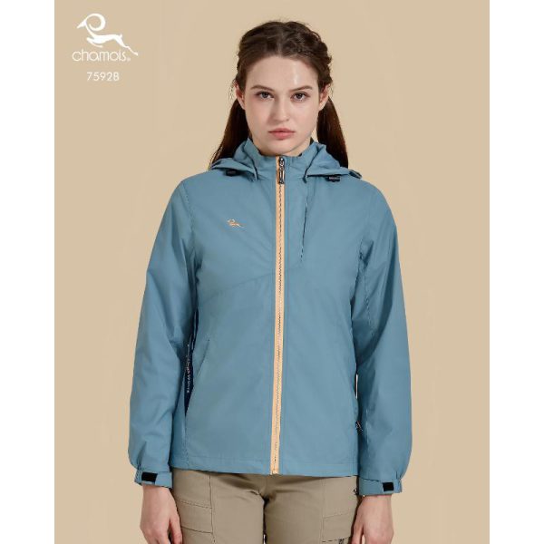 加摩仕｜女版 防水透氣網裡外套7592B