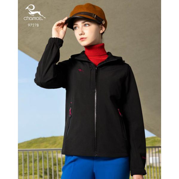 加摩仕｜女版 防水透氣連帽保暖外套9727B