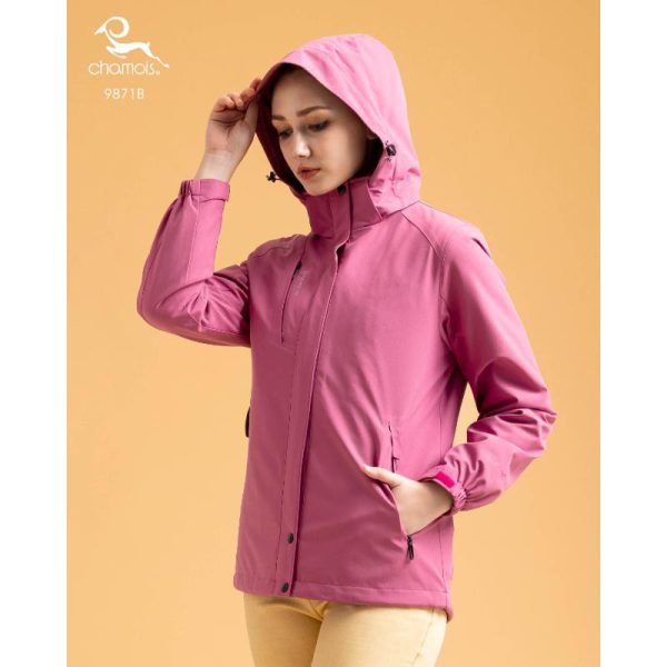 加摩仕｜女版 抗電磁波 防水透氣可拆式多功能外套9871B